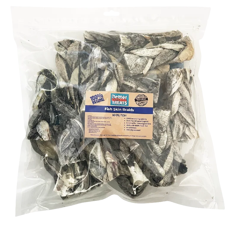 Fish Skin Braids made from 100% fish