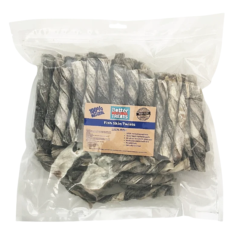Fish Skin Twists made from 100% fish